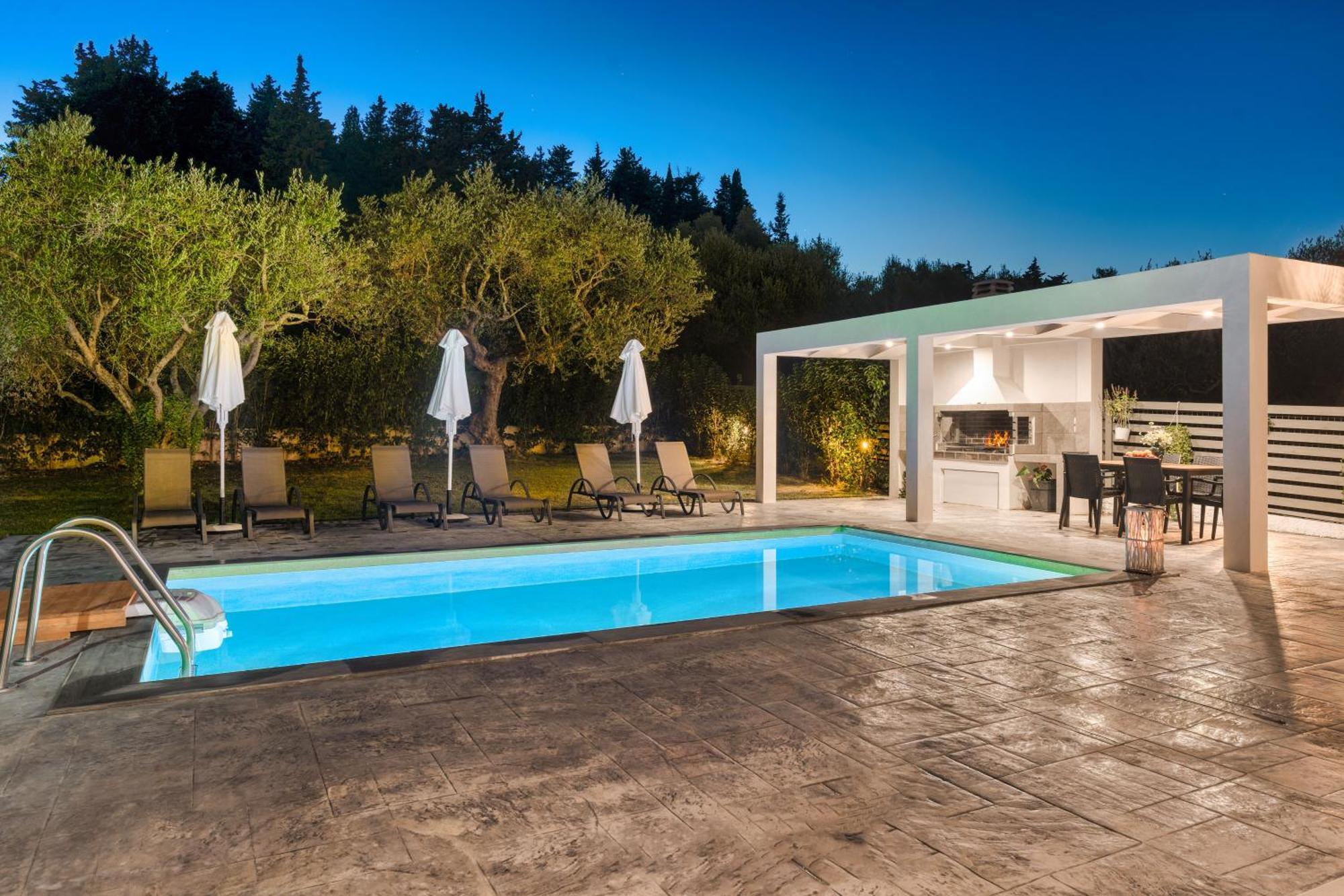 Valeria Private Villa Plános Exterior foto