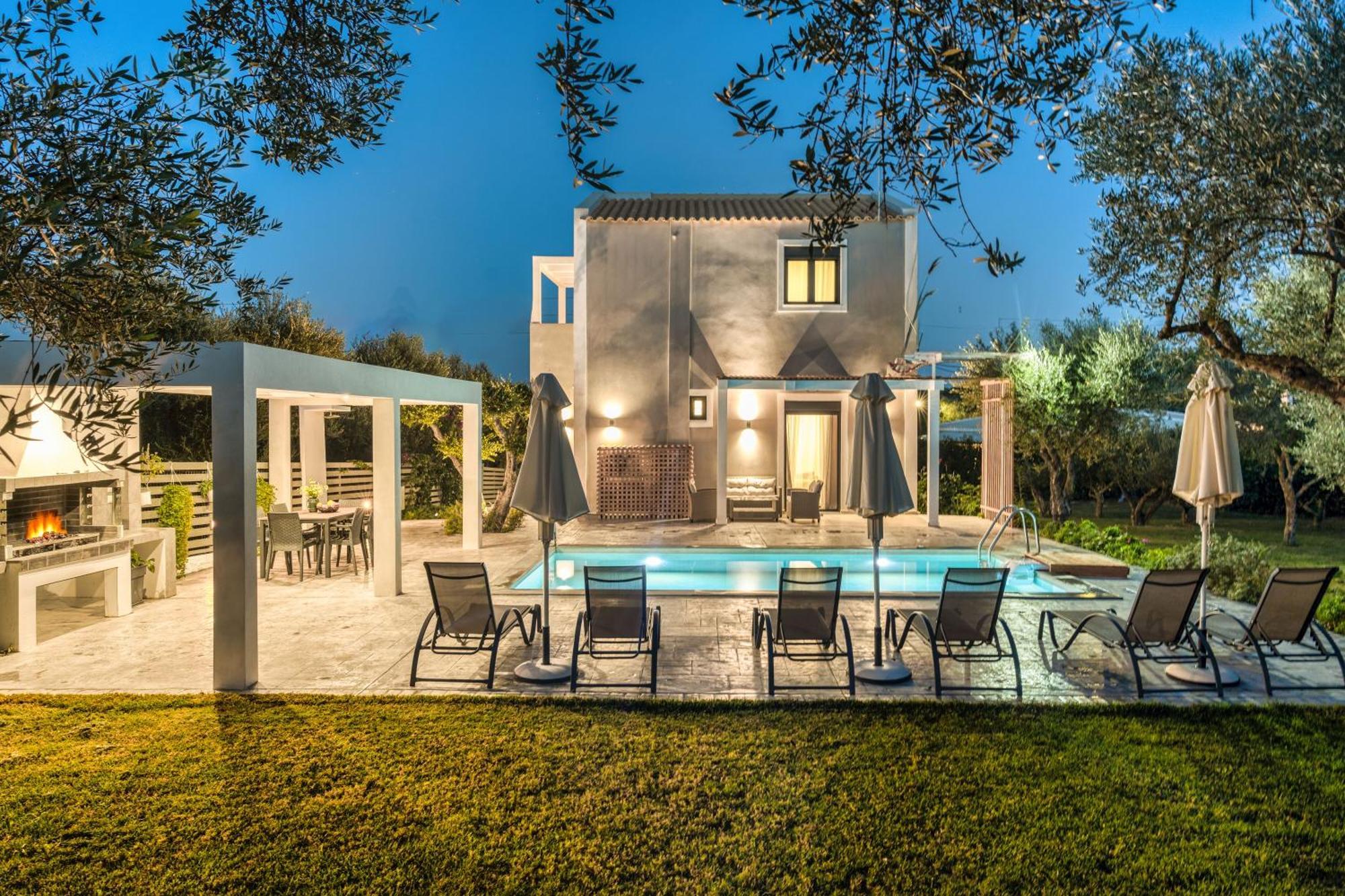 Valeria Private Villa Plános Exterior foto