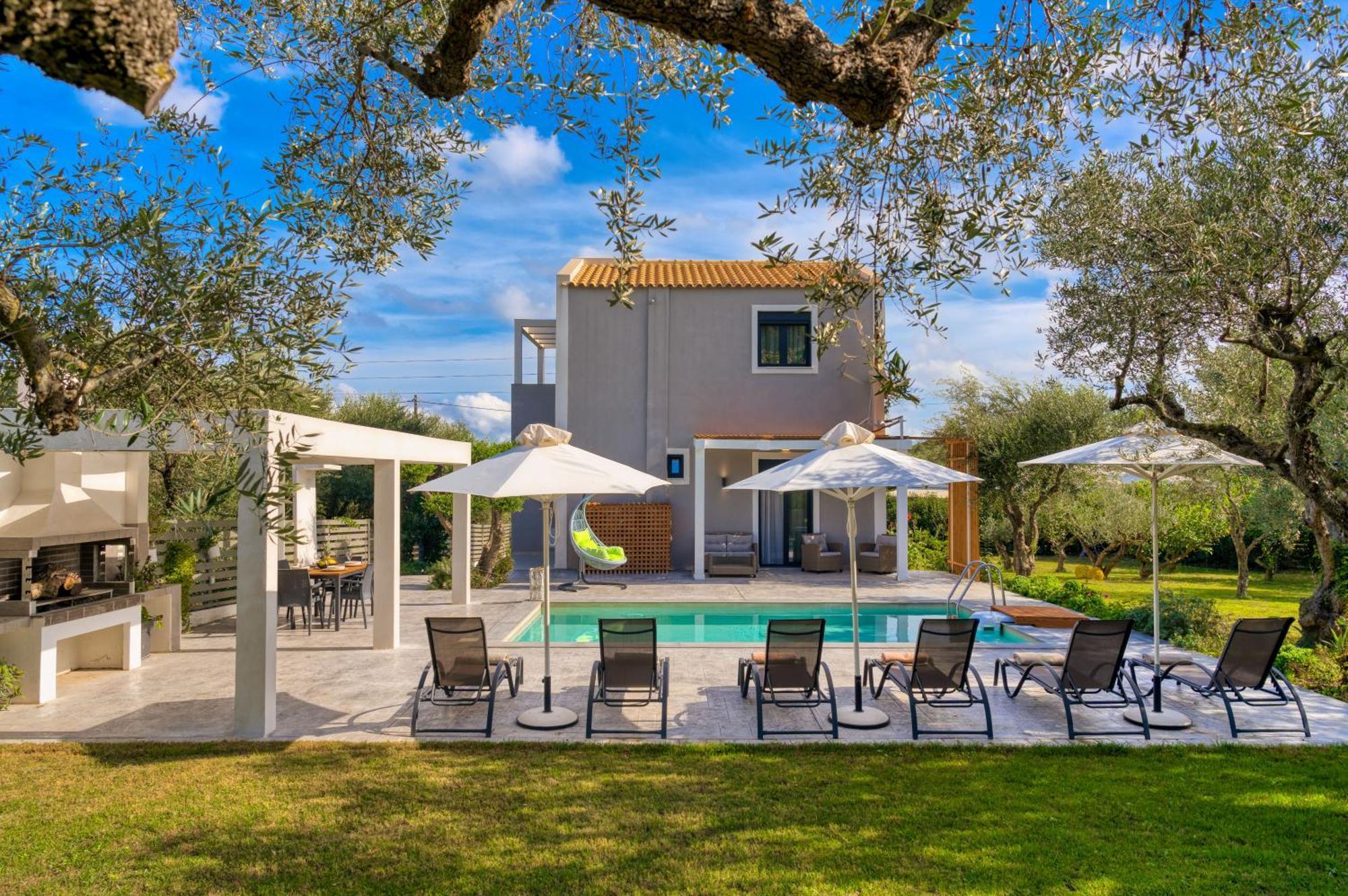 Valeria Private Villa Plános Exterior foto