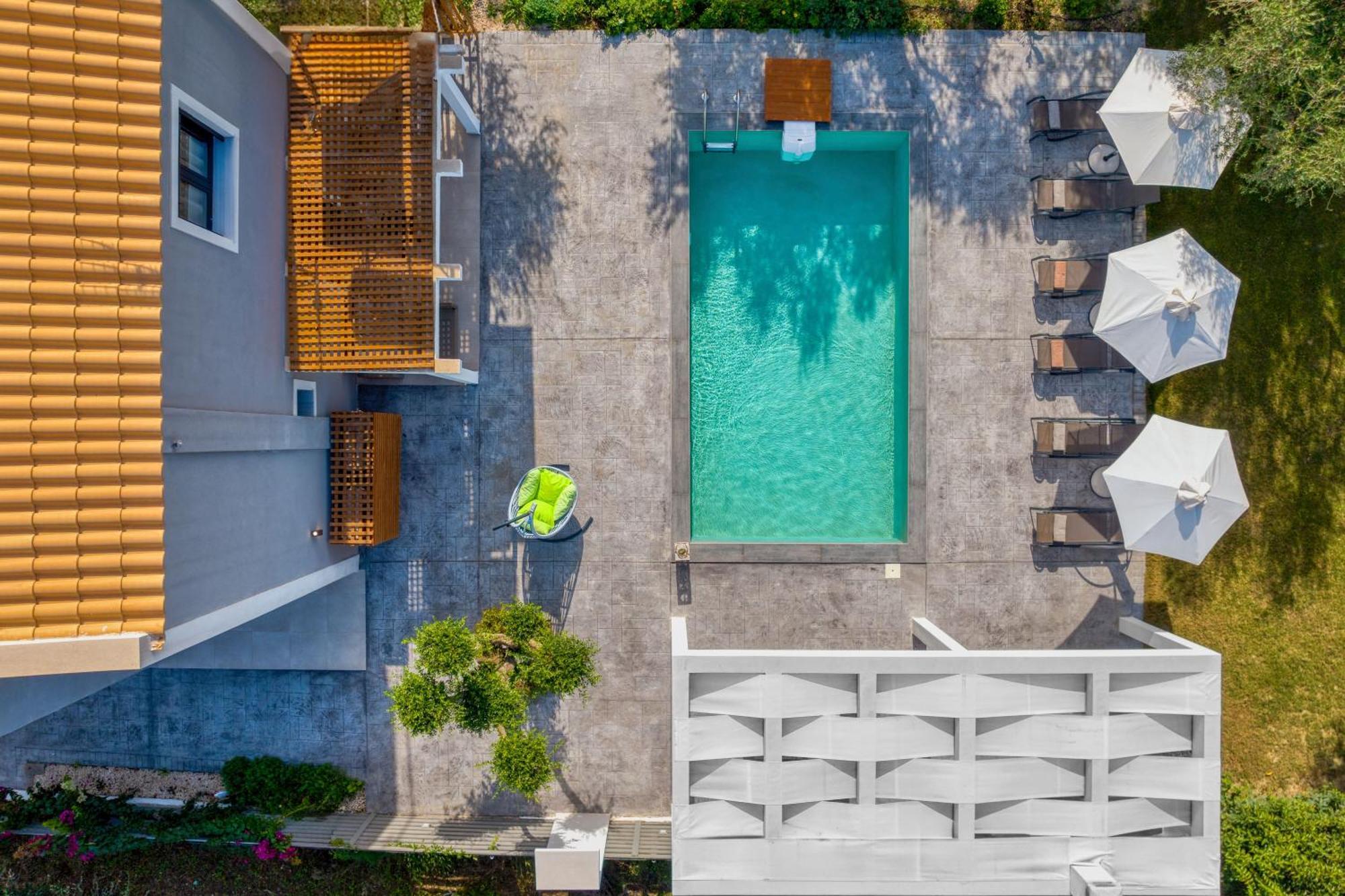 Valeria Private Villa Plános Exterior foto